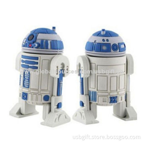 USB flash drive, 8GB, simulation style, cool gift star war robot, OEM and ODM orders welcomed